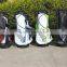 white black pu leather stand waterpoof golf bag