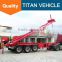 Hydraulic cylinder tipping tipper dump truck semi trailer for sale