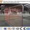 PVC coated chain link temporary fence crowded control barrier queue control barrier