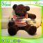 Passed EN71 test bear plush toy, plush gray bear