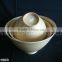Beautiful handmade pressed bamboo bowl