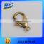 Tuopu solid brass snap hook,brass lobster clasp snap hook made in china