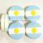 Round Agentina Flag Tennis String Vibration Dampener