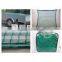 PP green color knotted trailer cargo net