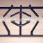cast iron wok burner stand, gas stove burner grate