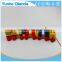 colorful Wood stocking Train Toys Geometric Building Blocks Education Gift