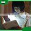 plastic decorative headset earphone headphone eye protection rechargeable led study reading desk table touch night light lamp