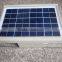 9V 5W solar panel ultrasonic motion activated bird repellent