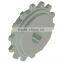 7956 Radius Solid Top Plastic Modular Conveyor Belt