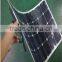 100W/18V Semi flexible solar cell panel