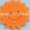 Hot selling silicone and non-woven felt cup coaster sales directly from factory