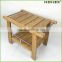 Bamboo Spa Bench Shower Bench w Lift Aid Arms Homex BSCI/Factory