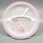 High quality modern design melamine kids dinner plate/sectional children plate