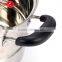 Hot selling stainless steel steamer cooking pot with hollow handles and metal lid