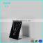 Clear L Shaped acrylic display stand to hang necklace, perspex necklace stand