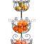 Wedding Fruit Decoration Metal Wire 3 Tier Display Basket