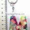 Fashion Key Chain With Personalized Letter Pendant, Alphabet Key Chain, Plastic Letter Key Chain With Printing