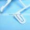 10pcs BLUE Portable Foldable Plastic Clothes Hangers Hook Travel Drying Rack