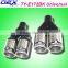 high quality auto part stainless steel 304 and carbon fiber universal double exhaust tip