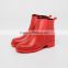solid color unique low cut fashion PVC waterproof women shoes boots rain boots wellies