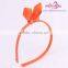 red satin cute ribbon bows for hair