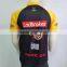 Design your own custom dart shirts jersey polo with pockets for team, sublimated dart t shirt