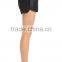 MGOO Hot Sale Women's Drawstring Linen Blend Jogging Pants Black Sport Shorts With Zipper Pockets