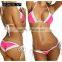 7 colors open hot sexy photo image bikini swimwear sexy swimsuit
