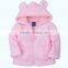 wholesale oem customize designer baby girl toddler winter coats
