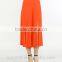 China supplier women loose front slit cotton gaucho pants