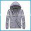 Wholesale plain black hoodie, zip up hoodie