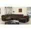 Living Room Furniture Chaise Reclining Microfibre Sofa