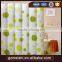 beautiful luxury fabric polyester fabric hotel bathroom printed shower curtain with matching window curtain