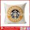 Home decoration lion print office back support cushion pillow polyester