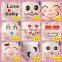 3D Pregnant Belly Stickers Mum Maternity Photography Props Belly Painting Photo Sticker M7060203