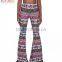 2017 Girls Cute Boho Style Print Wide Leg Palazzo Casual Pants Picture Bloomers