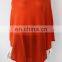 factory wholesale v neck 14gg flat knitted women summer poncho