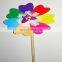 New Fashion Plastic Advertising Pinwheel