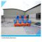 china inflatable games inflatable bungee run with inflatable basketball hoop