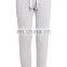 Polyester/cotton ankle-length women gray gym pants joggers custom
