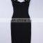 2015 quality cheap black xxl formal dress evening dress for fat women