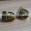 Gold ang silver metal suspender clips for garment