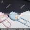 cute new silicone and metal couples bookmark custom decoration promotion gift