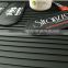 Wholesale black Soft PVC Rubber Barber Station Bar Mat Logo Customized