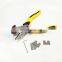 90 degree right angle scissors. Making door and window seal cutting