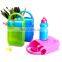 platsic children lunch box with bottle-lunch box set