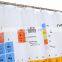 i@home Digital printing periodic table polyester shower curtain waterproof