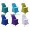 Amazon Hot Sell Spandex Removable Dining Chair Seat Covers Chair Cover Wedding