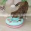 Low Price Plastic Cat Turntable Tower of Track Interactive Mouse Teaser Pet Cat Chasing Toy