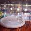 4m Outdoor Portable PVC Inflatable Clear Bubble Dome Tent For Camping
